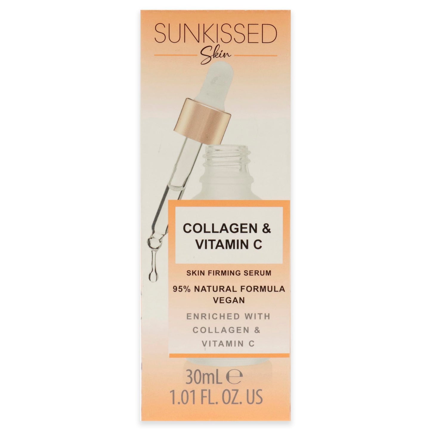 Sunkissed Collagen and Vitamin C Serum by Sunkissed for Unisex - 1.01 oz Serum