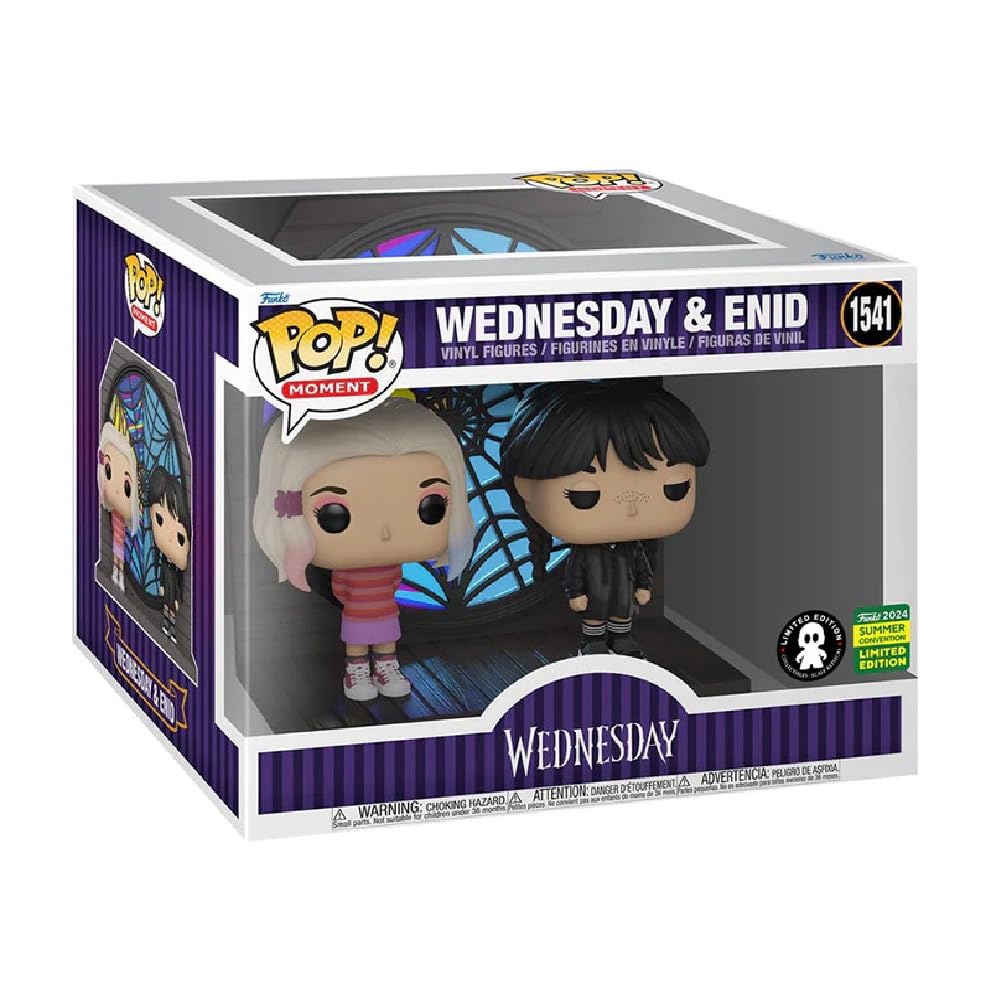 Funko! POP Convention Moment Wednesday & Enid