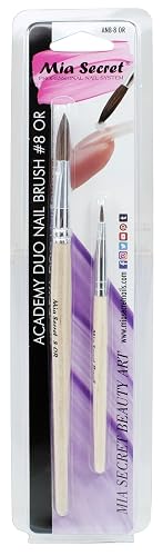 Mia Secret Duo Brush Academy #8OR (2 PCS) Beauty & Personal Care Mia Secret