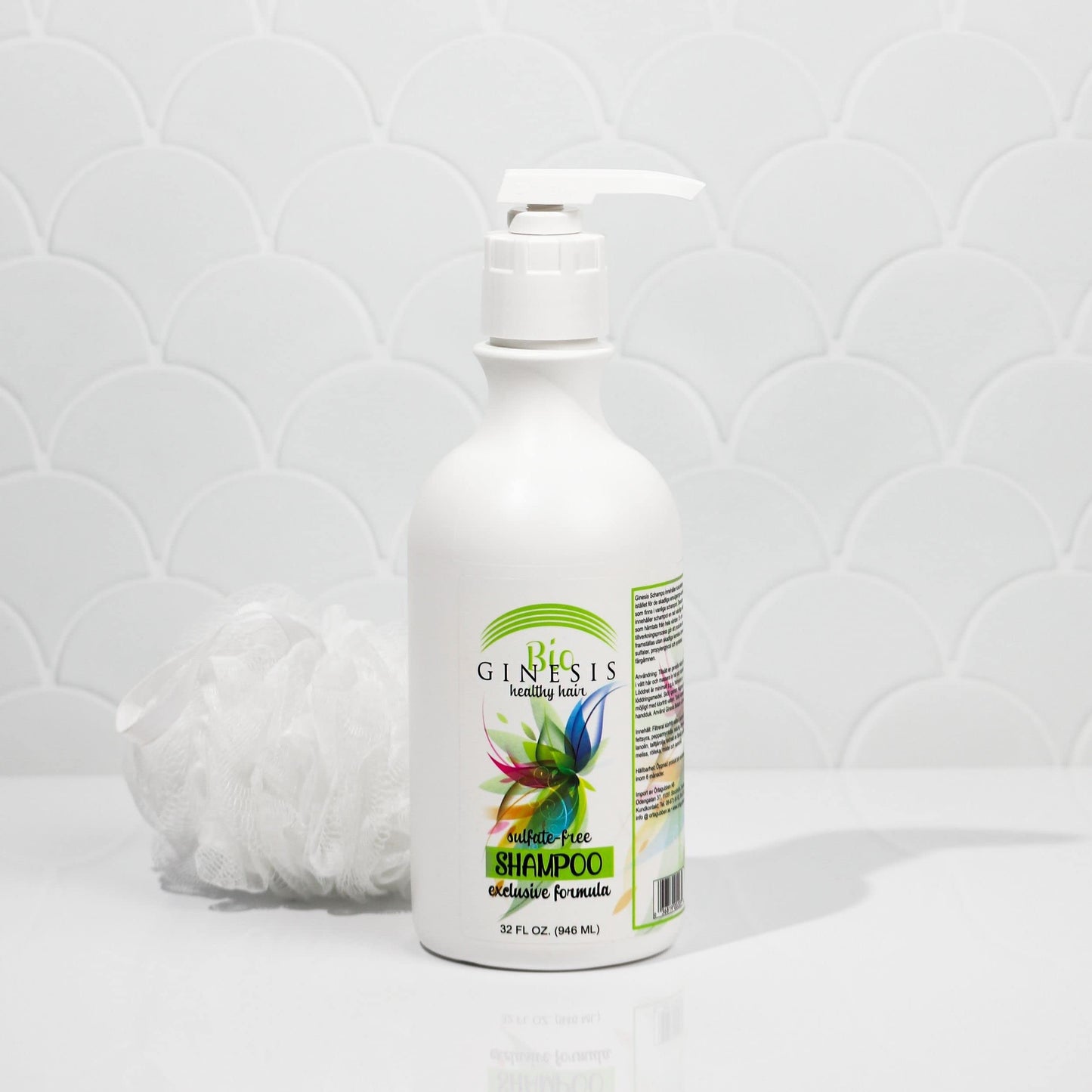 Ginesis Bio Healthy Hair Natural Shampoo (32-Ounce)