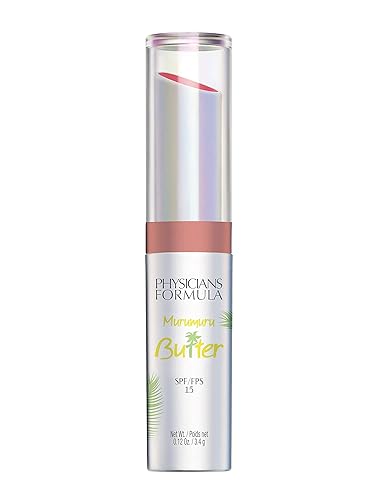 Physicians Formula Murumuru Butter Lip Cream, Samba Red, 1 Tube