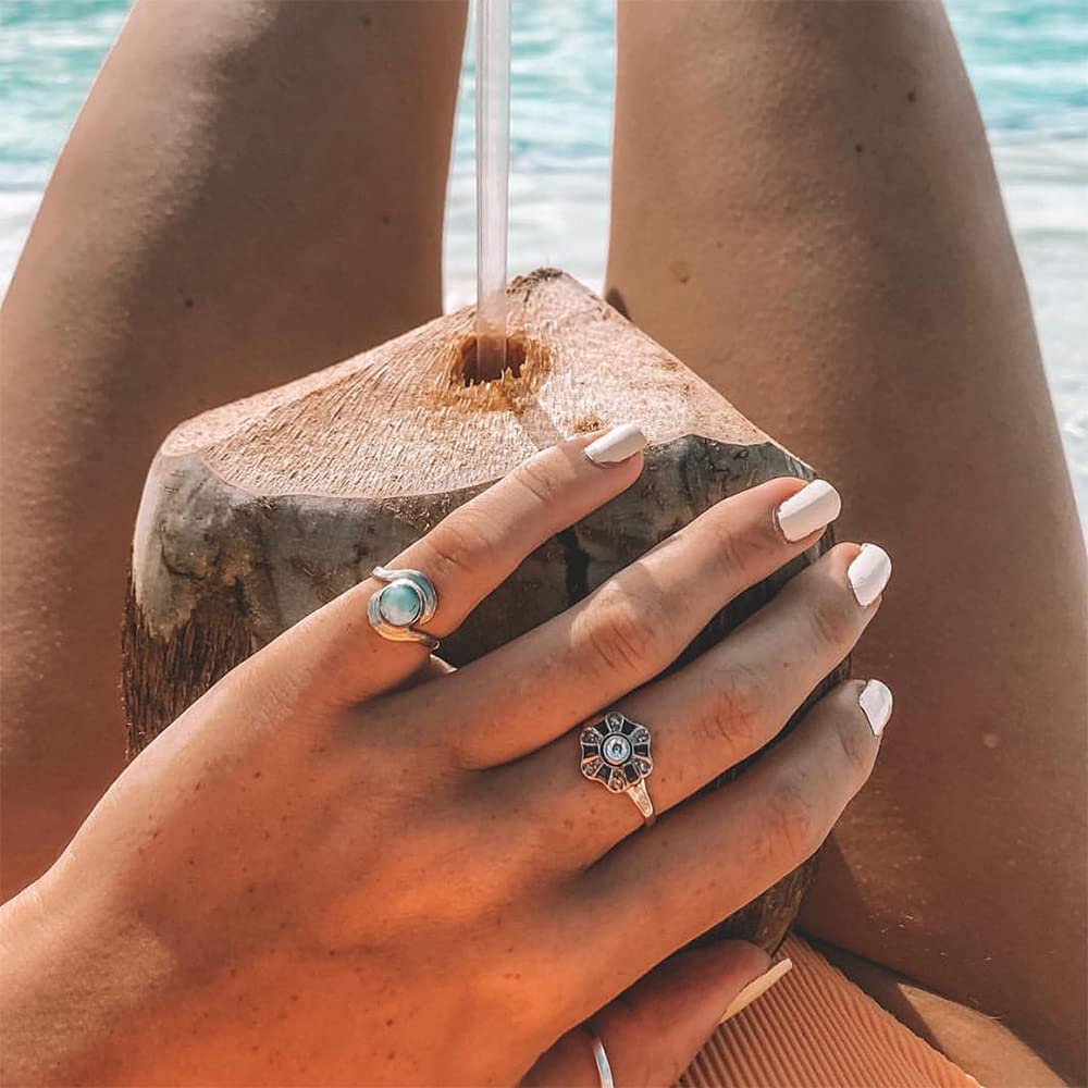 Dazzle Dry Mini Kit 4 Step System - Rose Quartz, a light peach blossom with pink blush. Semisheer cream. (5 Piece Kit / 5 Manicures)