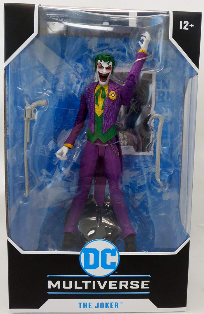 McFarlane Toys DC Multiverse The Joker: DC Rebirth 7" Action Figure, Multicolor (15132-9)