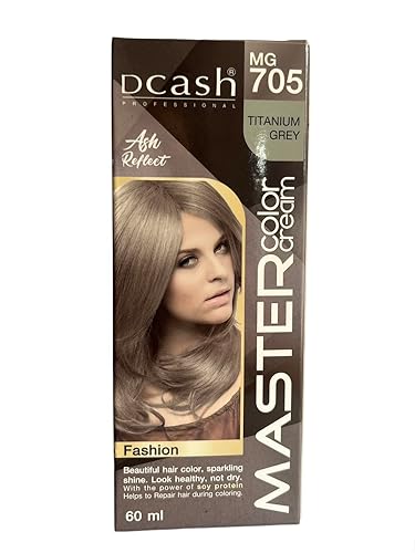 MG705 Hair Colour Permanent Hair Cream Dye Punk Emo Goth Cosplay Silver Titanium Blonde NEW by Dcash Master