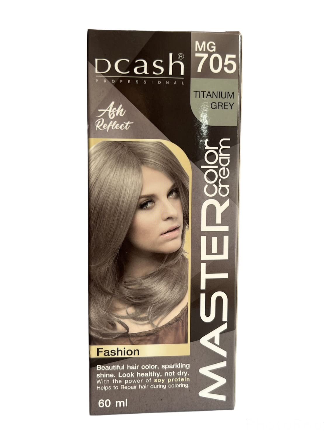 MG705 Hair Colour Permanent Hair Cream Dye Punk Emo Goth Cosplay Silver Titanium Blonde NEW by Dcash Master