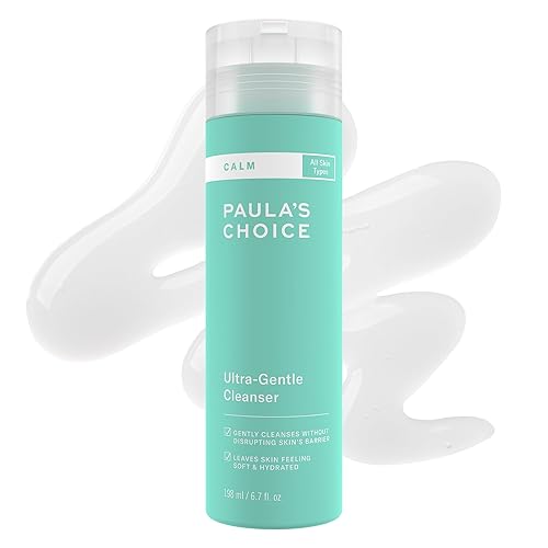 Paula's Choice CALM Ultra-Gentle Face Cleanser for Sensitive Skin, Facial Wash, Calms + Soothes Redness, Daily Face Wash for Rosacea-Prone