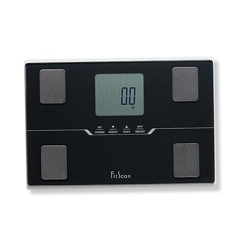 TANITA BC-401F - Japan Technology - FitScan Travel Scale - Compact Digital Body Composition Monitor with Bluetooth and Health Tracking - Compact…