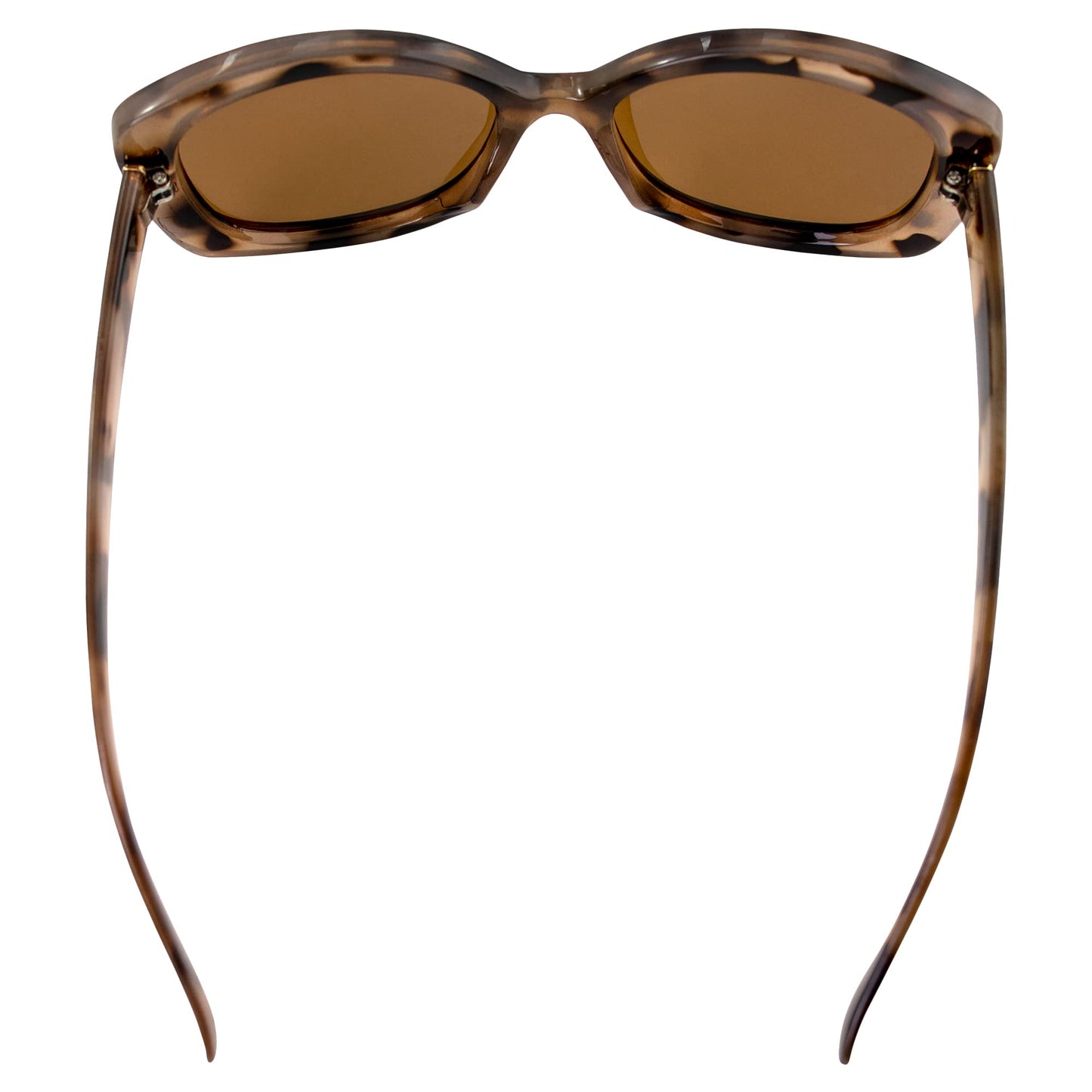 Islander Eyes Dominica Polarized Sunglasses for Women Pink Tortoise Frame w/Brown Lens