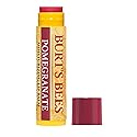 Burt's Bees 100% Natural Moisturizing Lip Balm, Pomegranate with Beeswax and Fruit Extracts, 1 Tube