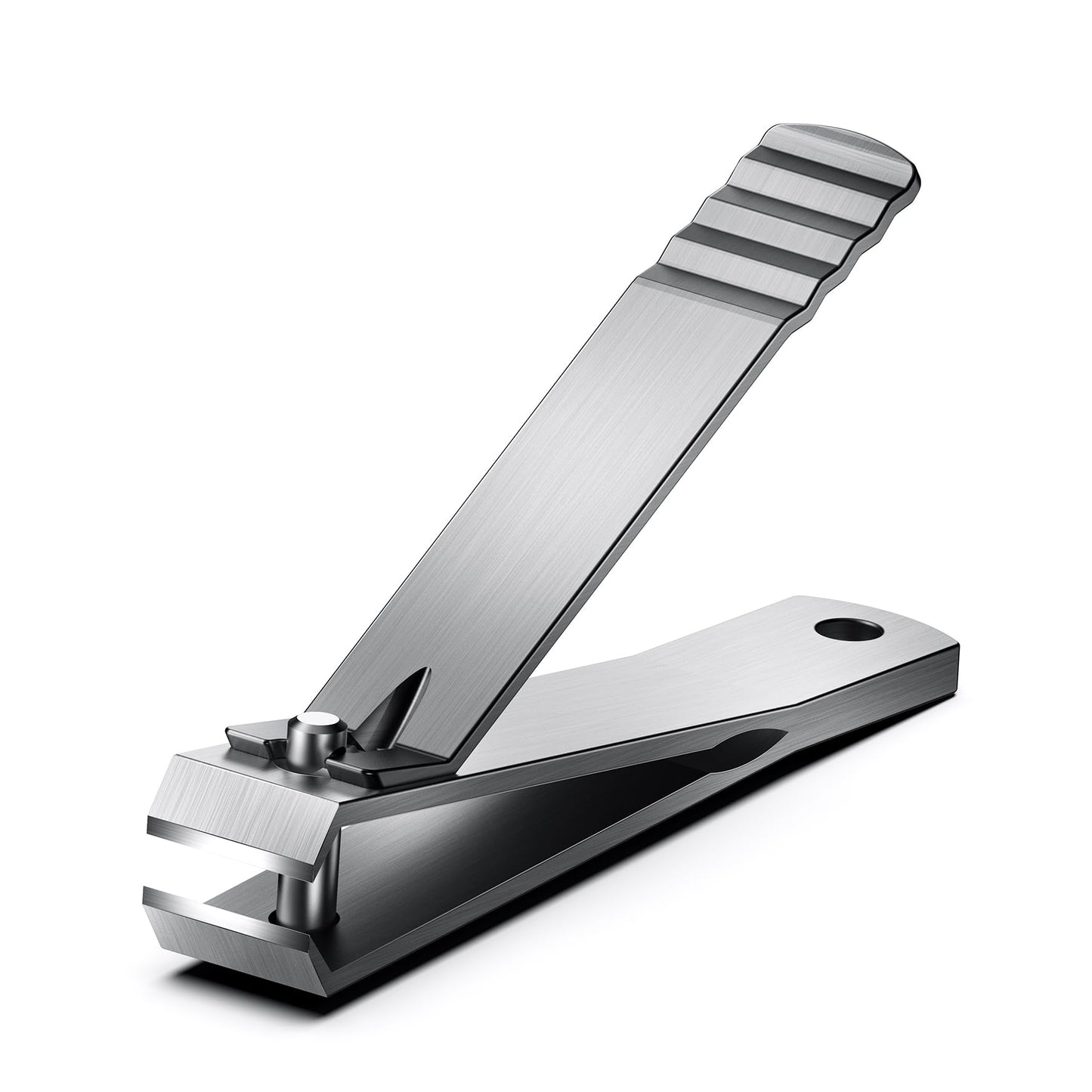 Heavy Duty Straight Blade Nail Clippers for Thick Toenails, Professional Stainless Steel Fingernail Toenail Clippers Trimmers - Thick Wide Jaw Toe Beauty and Personal Care Baluca