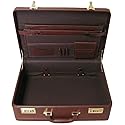 Amerilether Large Expandable Faux Leather Attachè Case (#2894-8)