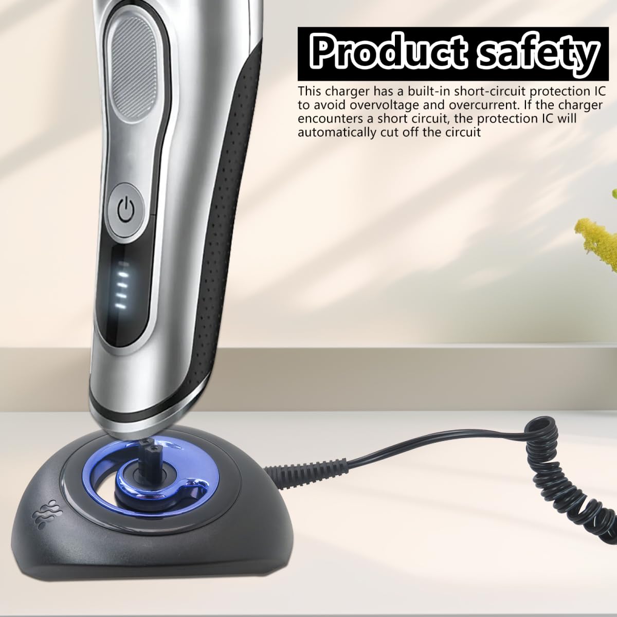 XSPANDER Shaver Charger and Charging Stand for Bra un Series 9 8 7 5 3 6 Series Razors, Charger Base for Bra un S3 S6 S7 S8 S5 S9 Electric Razor Beauty and Personal Care XSPANDER