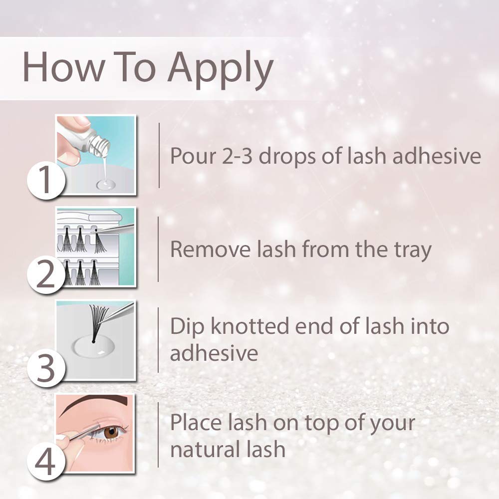 Ardell LashTite Lash Adhesive Dark for Individual Lashes, 0.75 oz