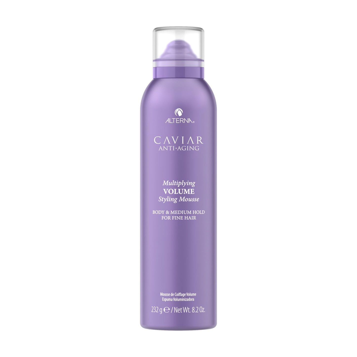 Alterna Haircare CAVIAR Anti-Aging Multiplying Volume Styling Mousse, 8.2 Fl Oz | For Fine, Thin Hair | Medium Hold | Create Instant Volume