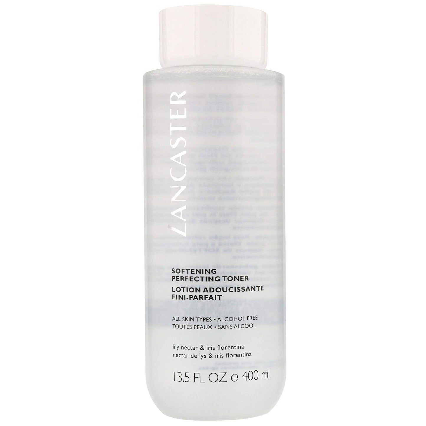 Lancaster Softening Perfecting Toner Alcohol-Free, for All Skin Types, 13 Ounce
