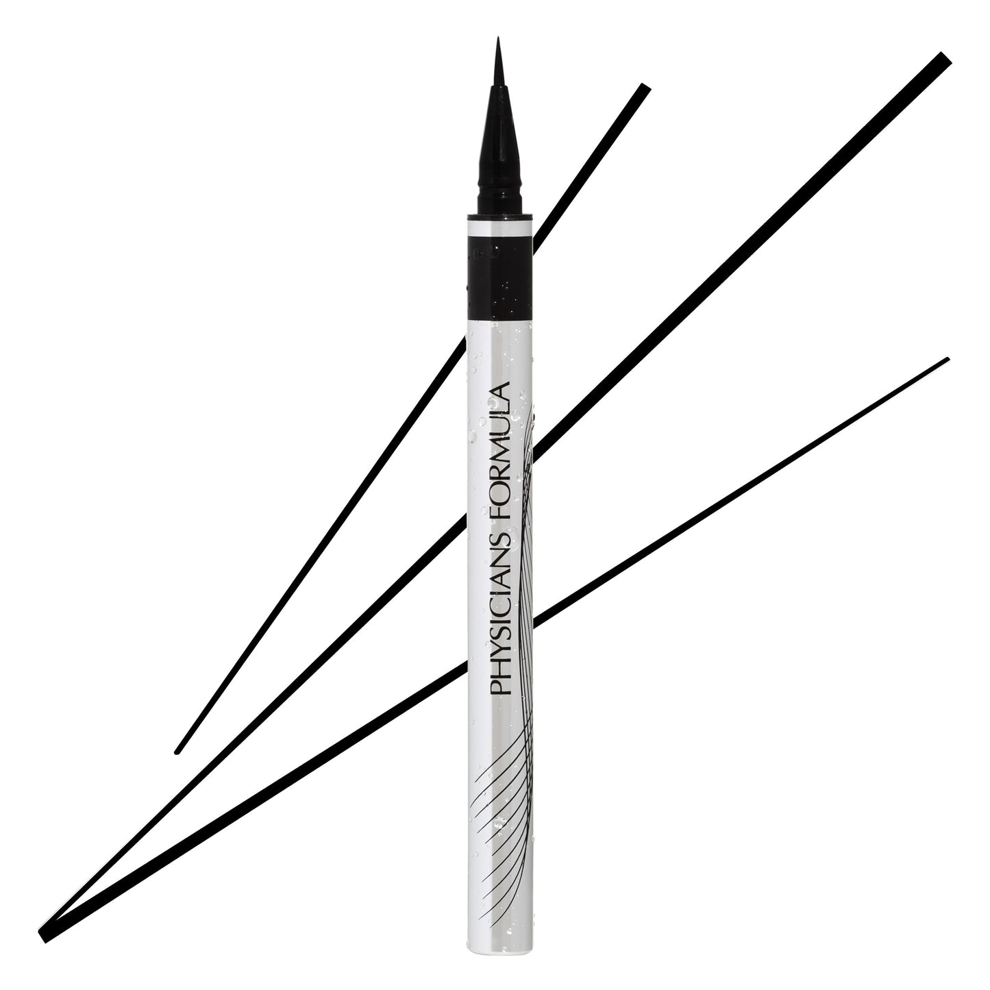 Physicians Formula Eye Booster Super Slim Liquid Eyeliner, Waterproof Precision with a Lash-Boosting Complex, Natural Finish, & Sensitive Skin