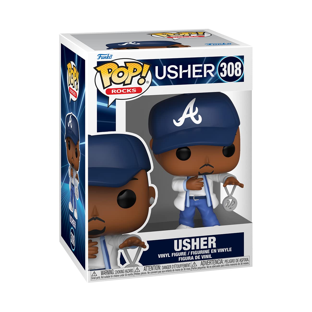 Funko POP! Rocks: Usher - Yeah! - Collectable Vinyl Figure - Gift Idea - Official Merchandise - for Kids & Adults - Music Fans - Model Figure…