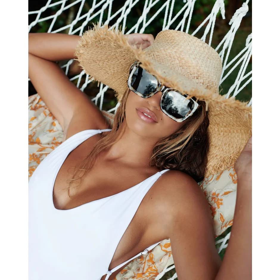 I-SEA Women's Sunglasses - Alden (SNOW TORT/SMOKE POLARIZED)