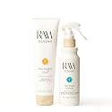 Raw Sugar Leave In Conditioner Duo, The Multi Miracle Hair Mist & The Mighty Curl Cream (2 Products) Heat Protectant, Hydration and Frizz Control