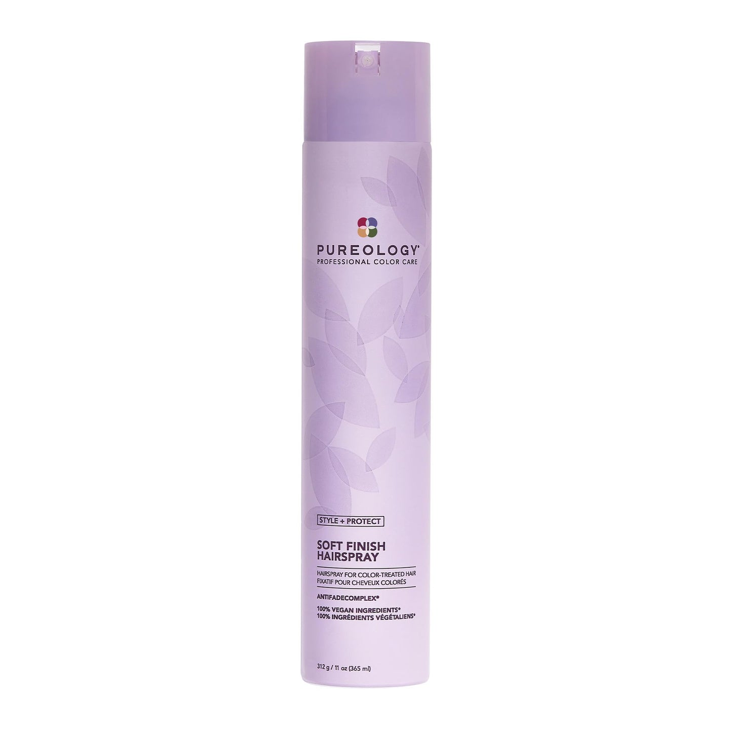 Pureology Style + Protect Soft Finish Hairspray | For Color-Treated Hair | Flexible Hold, Non-Drying Hairspray | Silicone Free | Vegan | Updated