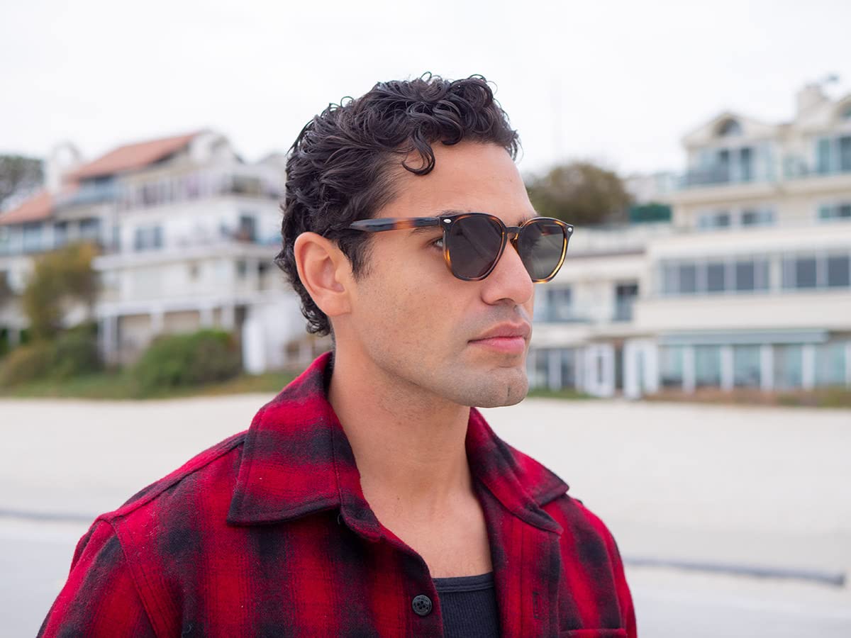 A.J. Morgan Eyewear unisex adult Archie - Sunglasses Sunglasses, Tortoise, 54 US