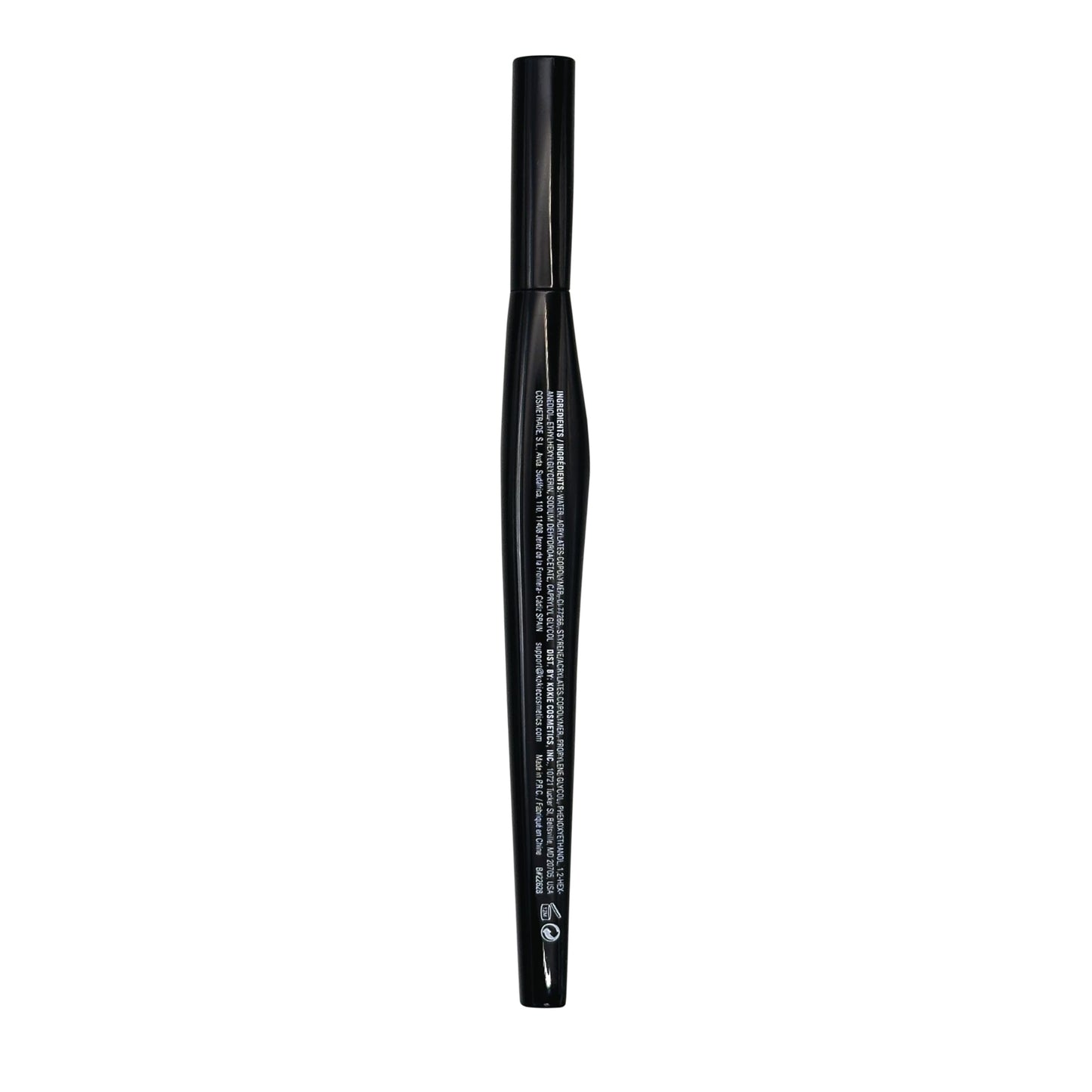 Kokie Cosmetics Line & Style Liquid Eyeliner, Jet Black, 0.014 Fluid Ounce