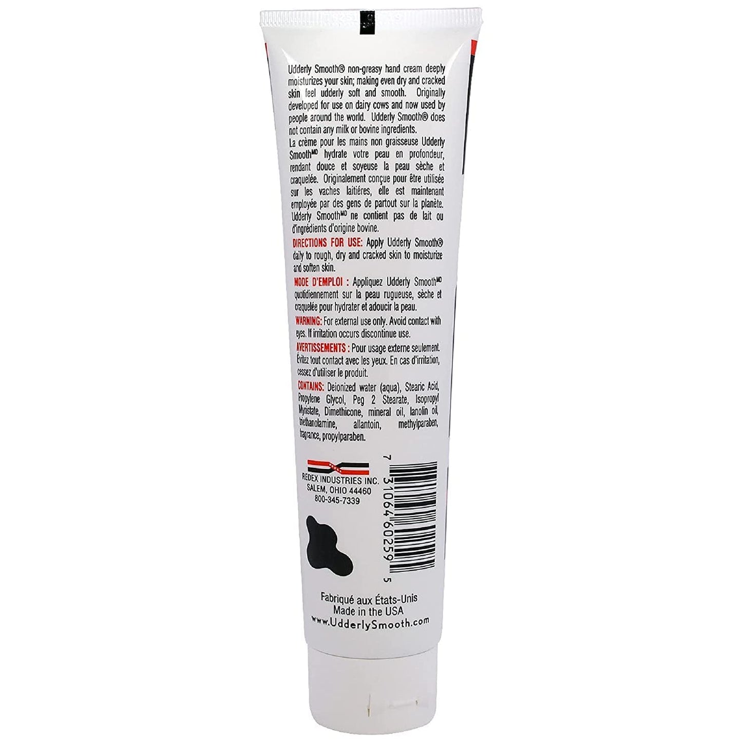 Udderly Smooth Hand Cream 4 Oz (Pack of 2)
