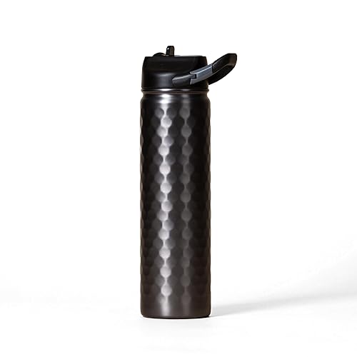 Seriously Ice Cold SIC 27oz Insulated Water Bottle Thermos, Premium Triple Layer Vacuum Stainless Steel, BPA Free Wide Mouth Lid with Carabiner Clip