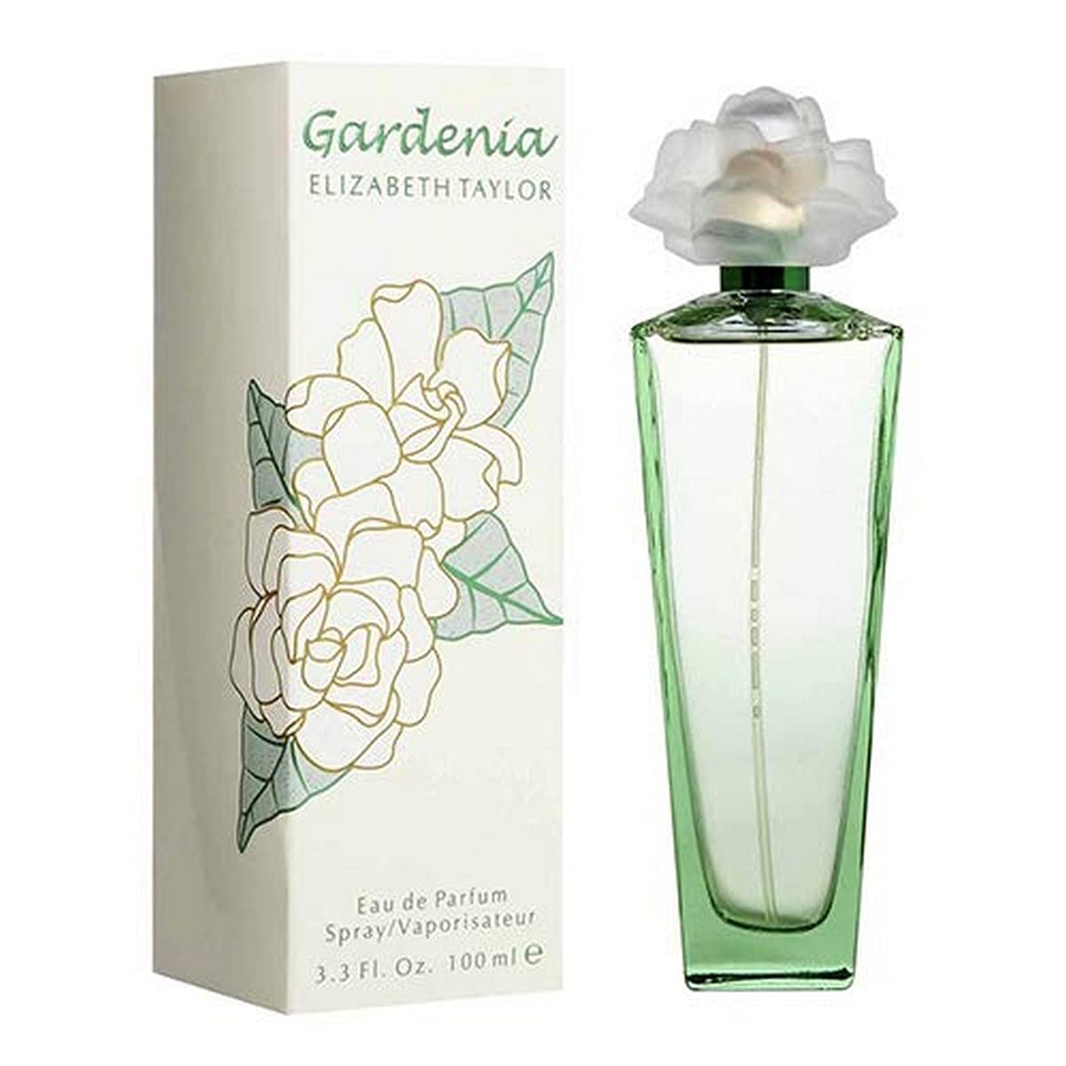 Elizabeth Taylor Gardenia | Eau de Parfum Spray | Fragrance for Women | Floral, Green, and Musky Scent | 100 mL / 3.3 fl oz