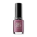 Revlon ColorStay Gel Envy Longwear Nail Polish, with Built-in Base Coat & Glossy Shine Finish, in Plum/Berry, 460 Hold 'Em, 0.4 oz