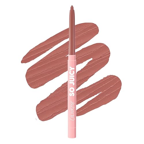 ColourPop So Juicy Plumping Lip Liner with Peptides - Long Lasting Lip Liner for Visibly Plumped & Shaped Lips - Enriched with Smoothing Ceramides