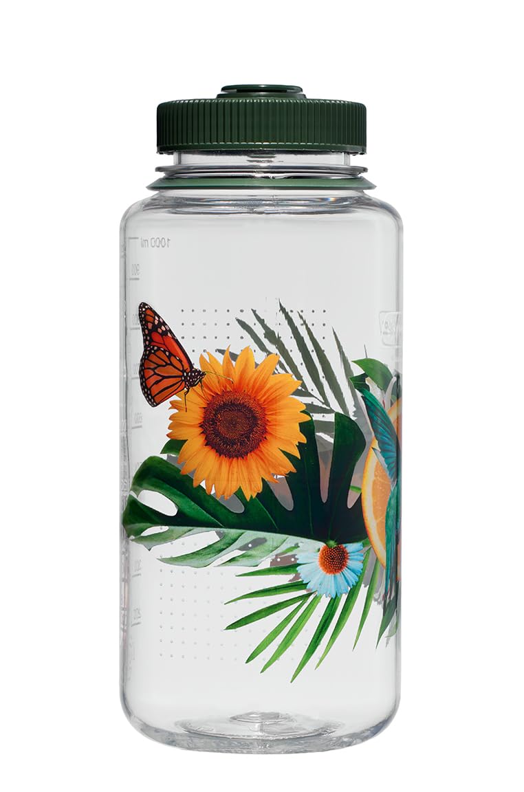 Nalgene Wide Mouth Sustain Bottle - 32 oz. - Citrus Hummingbird
