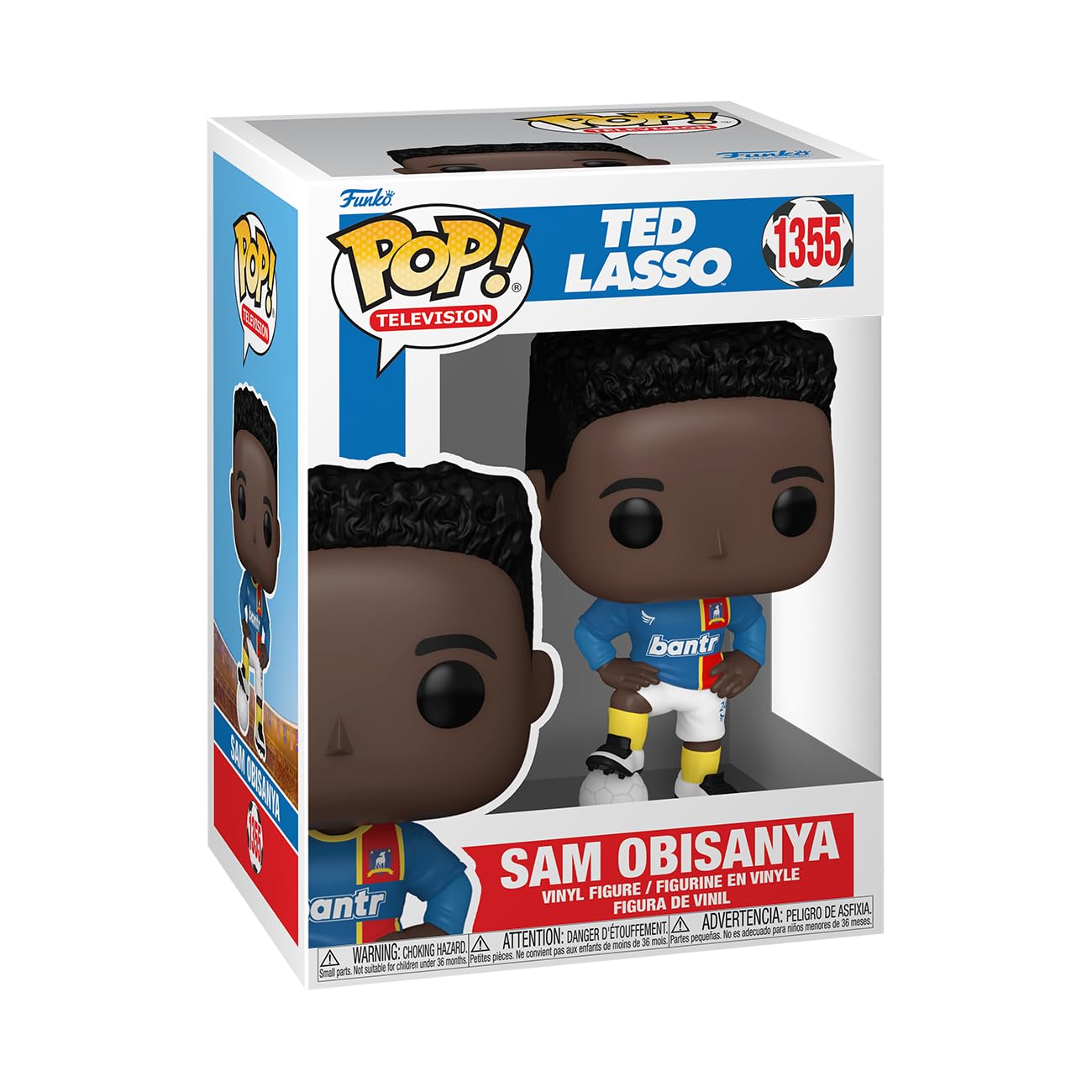 Funko POP! TV: Ted Lasso - Sam Obisanya - Collectable Vinyl Figure - Gift Idea - Official Merchandise - for Kids & Adults - TV Fans - Model Figure…