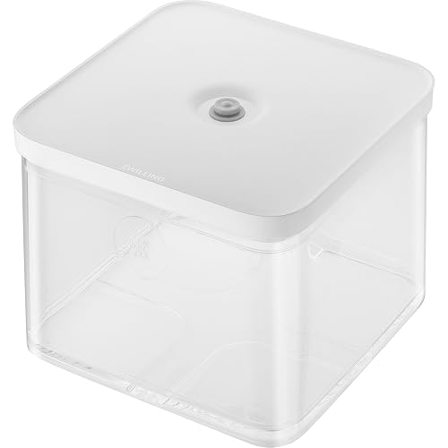 ZWILLING Fresh & Save Cube Box, Plastic, Airtight Dry Food Storage Container, Large Tall Cube, 2L Container, 4.2-qt