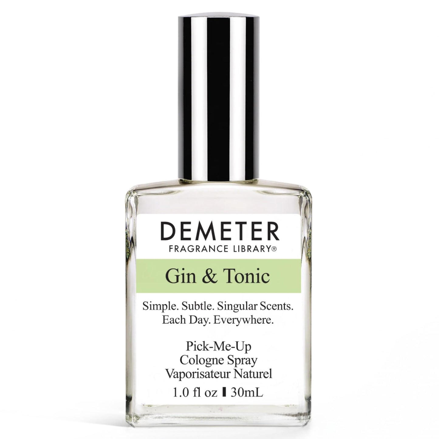 DEMETER Natural Perfume Spray Cologne for Women, Gin & Tonic, 1 oz