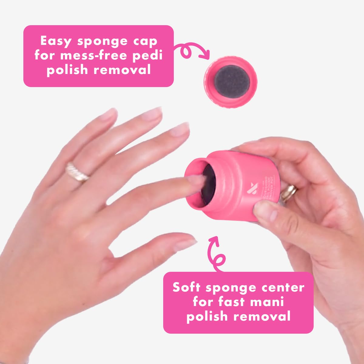 Olive & June Nourishing Remover Pot | Non Acetone | No-Mess Nail Polish Removal For Hands & Feet | Vitamin E & Chamomile | Acetone - Free Super Fast Beauty & Personal Care Olive & June