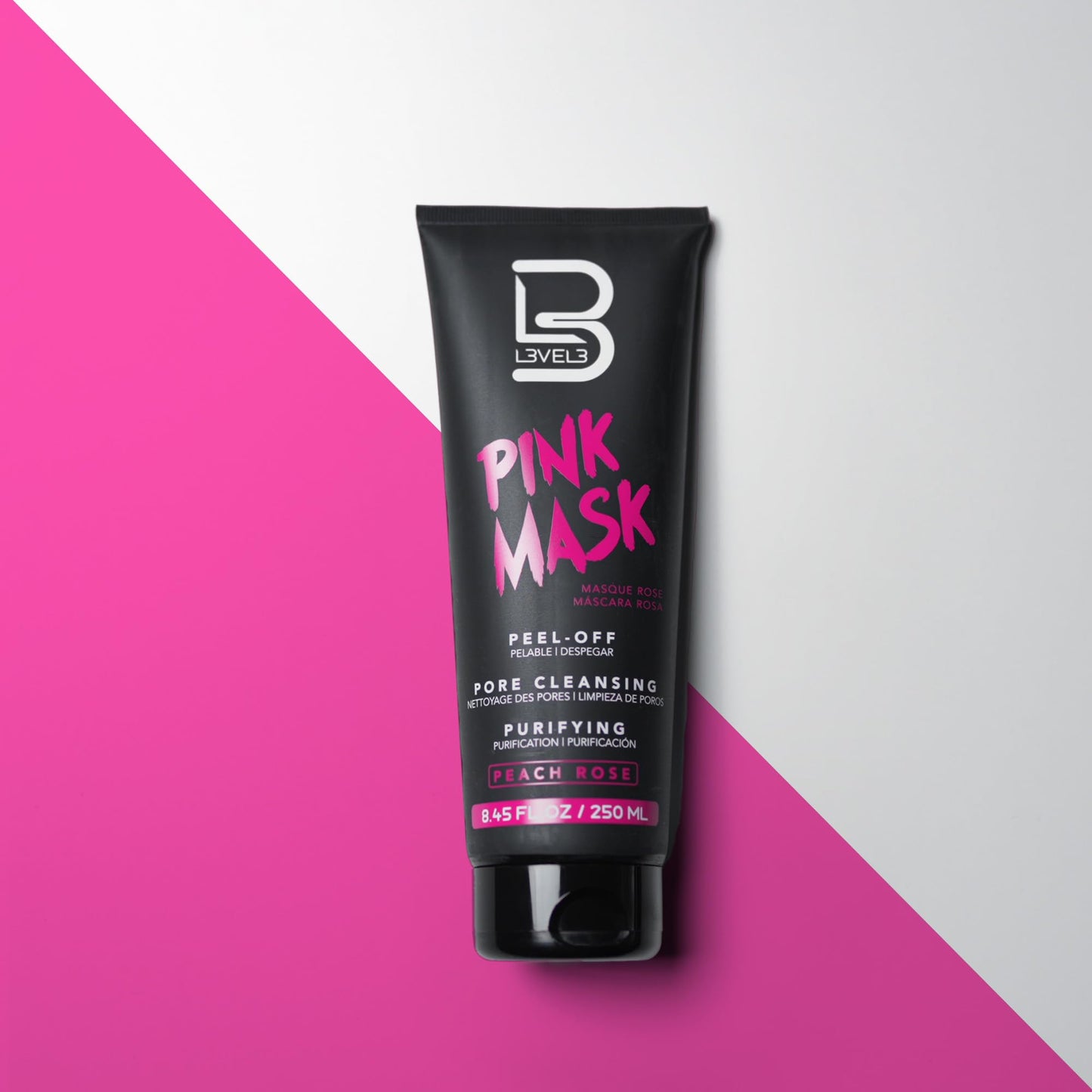 L3 - Level 3 Peel Off Mask - Deep Cleansing Black Head Removal - Removes Impurities and Dead Skin Cells - For Acne and Pimples - Level Three Mask Peel