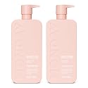 MONDAY HAIRCARE Moisture Shampoo + Conditioner Bathroom Set (2 Count) 27 oz Each for Dry, Coarse, Stressed, Frizzy Hair, Made with Coconut Oil, Rice
