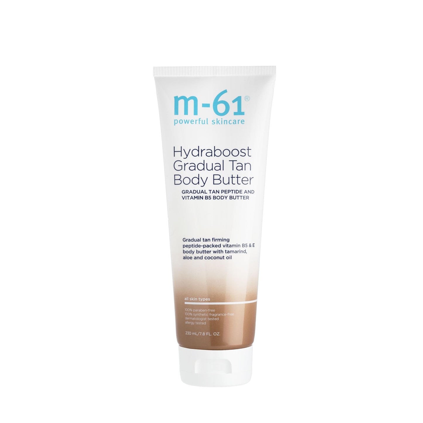 m-61 Hydraboost Gradual Tan Body Butter | Unscented, Hydrating, Firming Body Lotion For A Streak-Free, Self-Tan Glow. Formulated With Vitamin E, Aloe