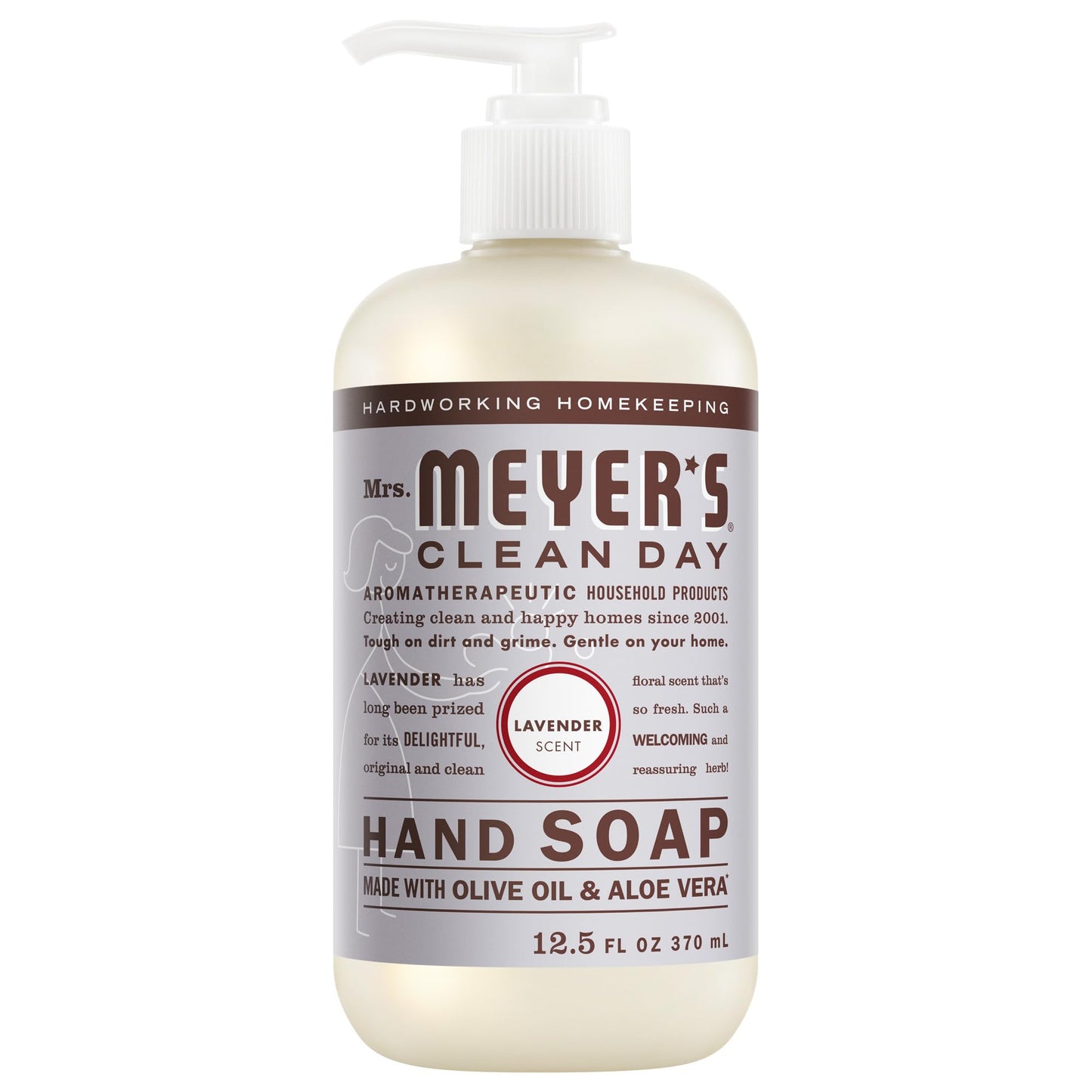 MRS. MEYER'S CLEAN DAY Liquid Hand Soap, Lavender, 12.5 oz