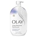 Olay Body Wash for Women, Ultra Moisture, Exfoliating & Hydrating Formula, 24/7 Moisture Barrier Repair, For Visibly Healthy Soft Skin, Vitamin B3