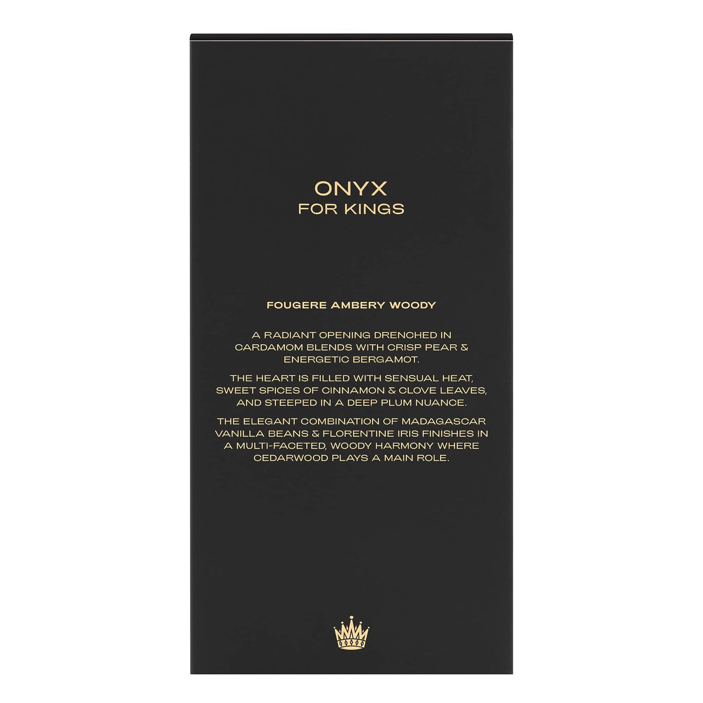 ROYALTY BY MALUMA Onyx from - Perfume for Men - Fresh, Bright, and Luminous Scent - Opens with Notes of Cardamom, Pear, and Bergamot
