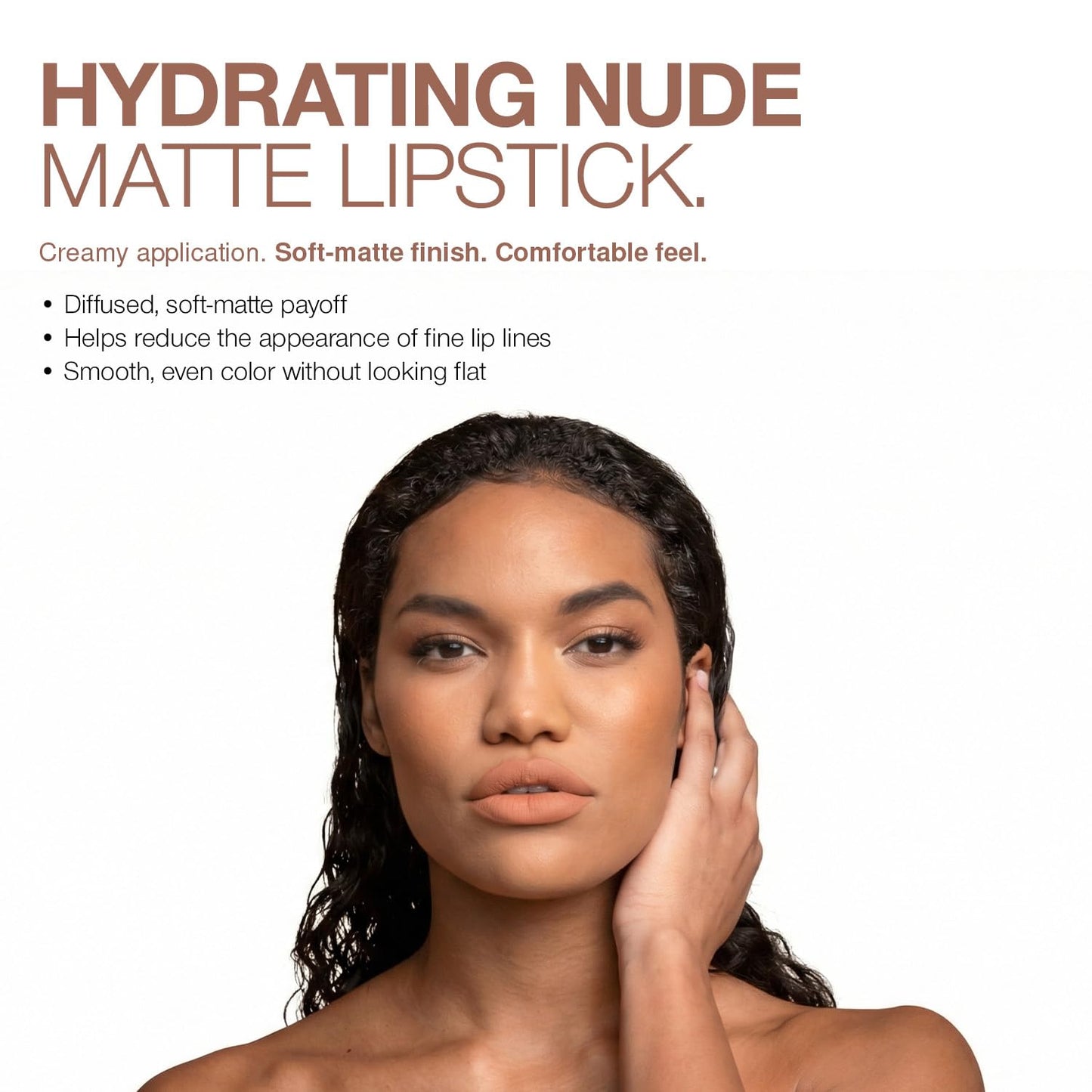 Palladio Long-Wear Cream Lip Color Liquid Lipstick, transfer proof high intensity color pigment, smooth lightweight formula, cream color matte finish,