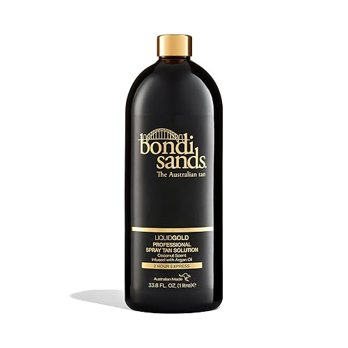 Bondi Sands Professional Self Tan Solution | Fast-Drying Salon Quality Formula with Aloe Vera, Vegan + Cruelty Free, Coconut Scent | 35.2 Oz/1 Liter
