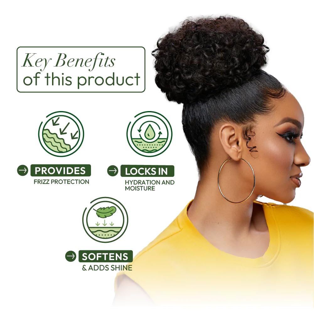 ORS Olive Oil Style & Shine Frizz Control & Shine Glossing Hair Polisher, infused with Pequi Oil for Smoothing (6.0 oz)