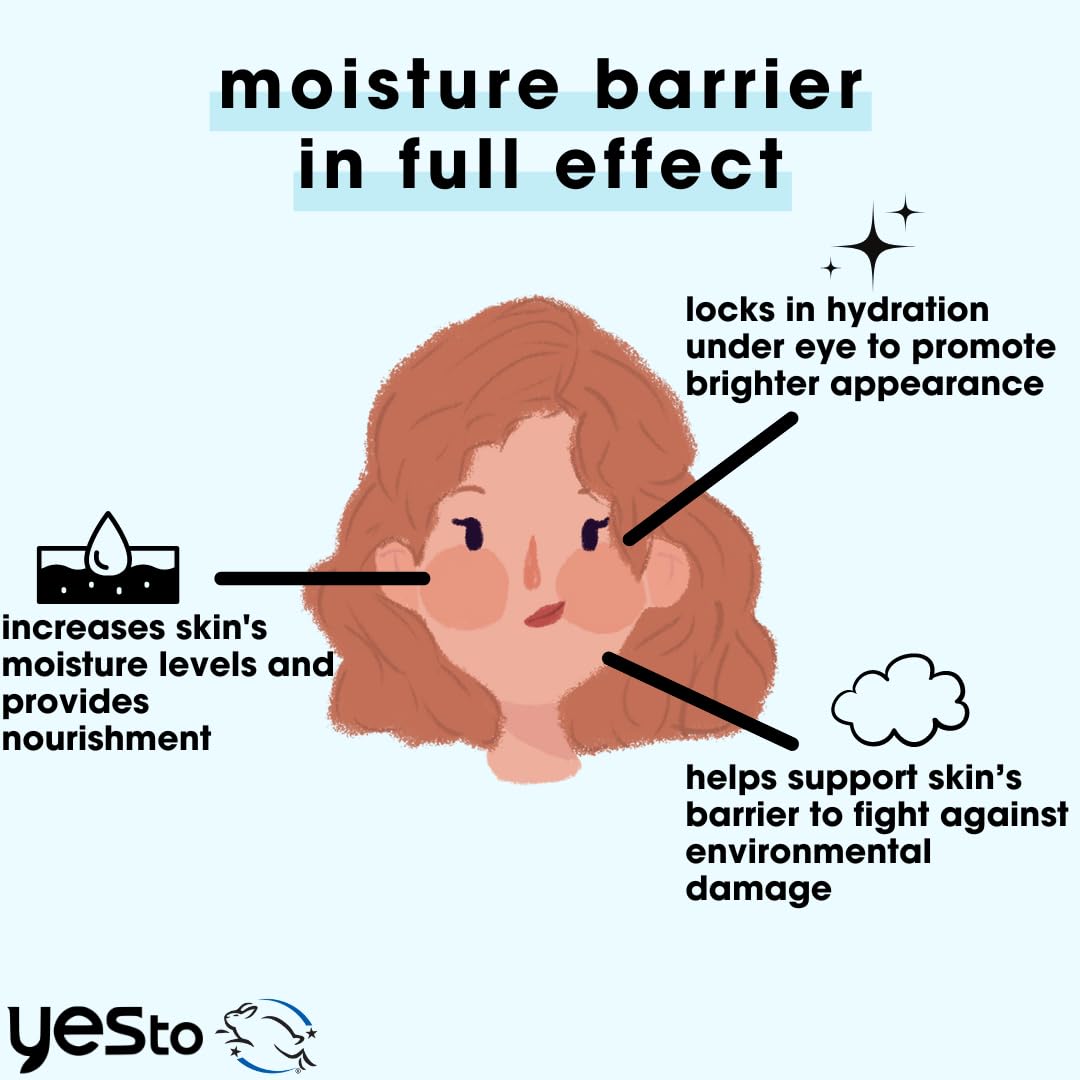 Yes To Intense Hydration Serum, Locks In Moisture and Helps Support Skin's Barrier Against Environmental Damage, Hyaluronic Acid, Avocado Oil
