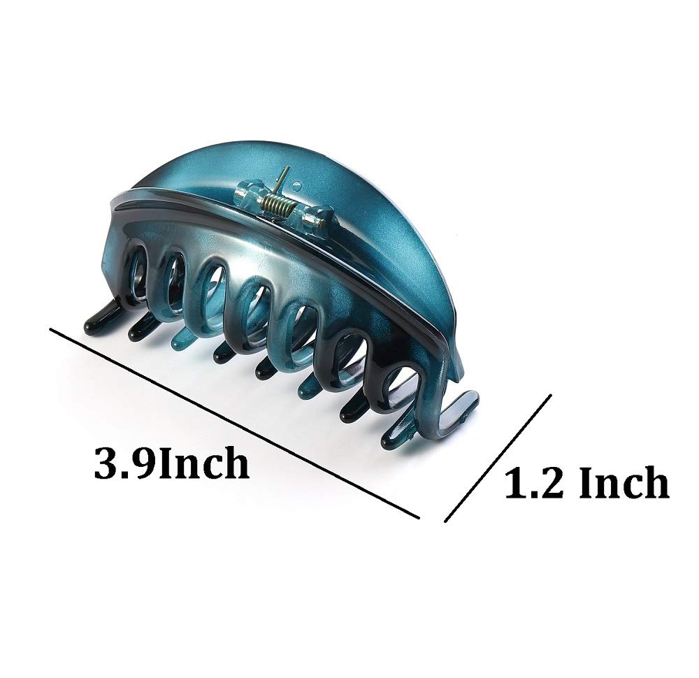 Rosette Hair Premium Chic Styling Hair Claw Clip, Strong Holding Power Hair Clips Clamps Indoor Outdoor Hair Grip Hairpins Hairgrip for Women