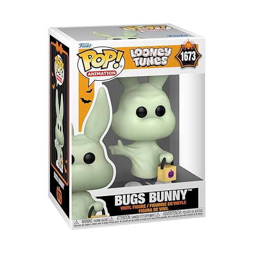 Funko POP! Animation: Bugs Bunny - (Ghost) - Looney Tunes - Collectable Vinyl Figure - Gift Idea - Official Merchandise - for Kids & Adults - Horror…