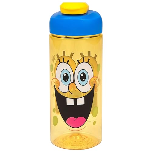 United Pacific Designs SpongeBob SquarePants 16.5oz Sullivan Bottle, Yellow, One Size