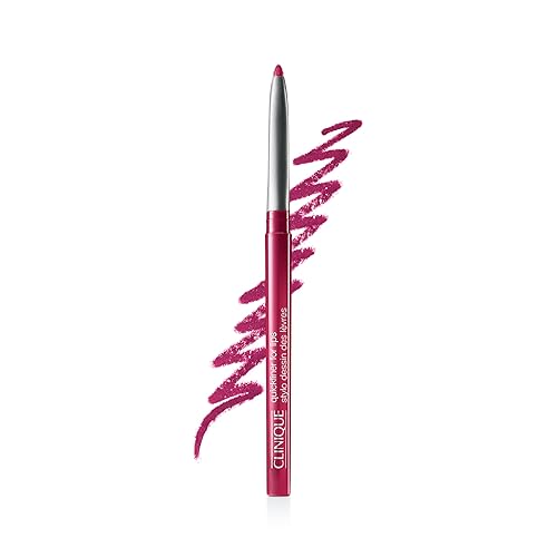 Clinique Long Lasting Quickliner Lip Liner | Non-Drying + No Sharpening, Intense Jam
